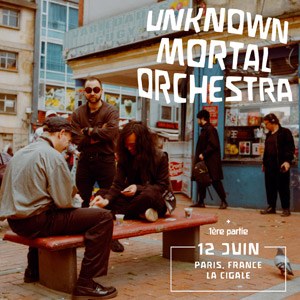 Unknown Mortal Orchestra La Cigale lundi 12 juin 2023
