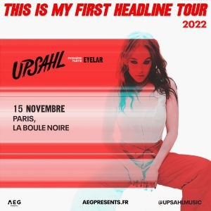 Upsahl en concert à La Boule Noire en novembre 2022