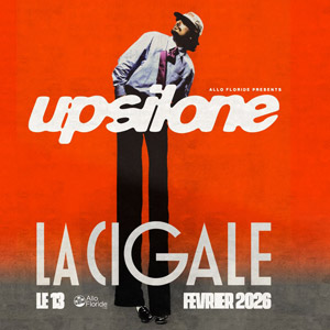 Upsilone en concert La Cigale en février 2026