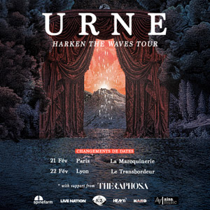 Urne en concert La Maroquinerie le 21 février 2026