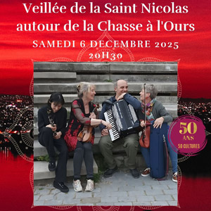 Veillée de la Saint Nicolas Autour de la Chasse à l'Ours - Théâtre Mandapa