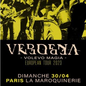 Verdena La Maroquinerie - Paris dimanche 30 avril 2023