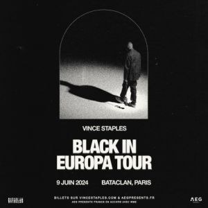 Vince Staples en concert au Bataclan en juin 2024