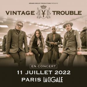 Vintage Trouble en concert à La Cigale en juillet 2022