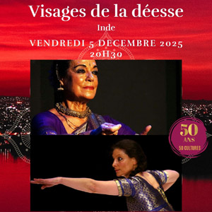 Visages de la déesse - Danses indiennes Théâtre Mandapa