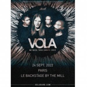 Vola en concert au Backstage By the Mill en septembre 2022