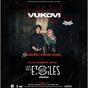 Vukovi en concert Les Étoiles en octobre 2022