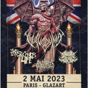 Vulvodynia + The Last Ten Seconds Of Life + Bound In Fear & More Glazart - Paris mardi 2 mai 2023