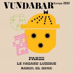 Vundabar en concert au Hasard Ludique en mars 2023