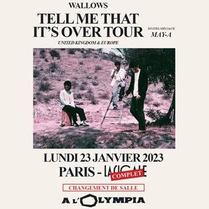 Wallows en concert à L'Olympia en janvier 2023