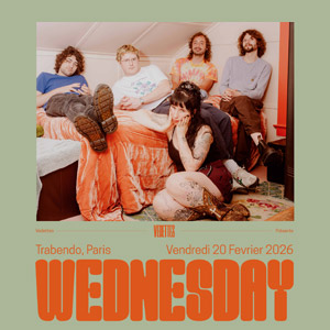 Wednesday en concert Le Trabendo le 20 février 2026