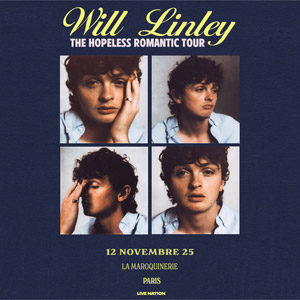 Will Linley en concert La Maroquinerie le 12 novembre 2025