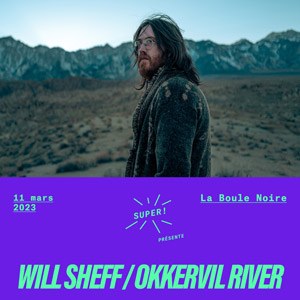 Will Sheff / Okkervil River La Boule Noire jeudi 16 mars 2023