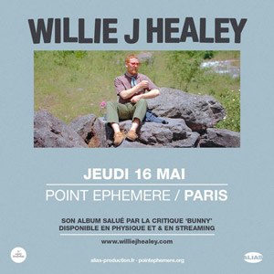 Willie J Healey en concert au Point Ephemere en mai 2024