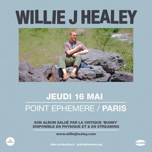 Willie J Healey en concert au Point Ephemere en mai 2024