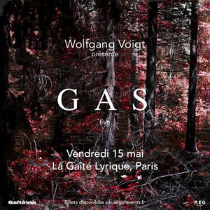 Wolfgang Voigt presents GAS live à La Gaite Lyrique Paris en mai 2026