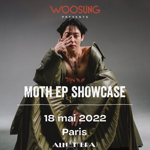 Woosung en concert à l'Alhambra en mai 2022