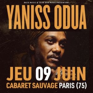 Yaniss Odua en concert au Cabaret Sauvage en juin 2022
