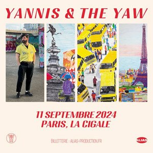 Yannis & The Yaw en concert à La Cigale en septembre 2024