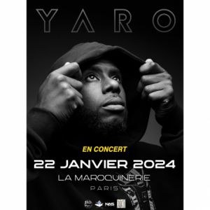 Yaro en concert à La Maroquinerie en janvier 2024
