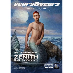 Years & Years en concert au Zénith de Paris - La Villette en 2022