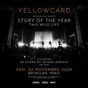 Yellowcard en concert au Bataclan en novembre 2024