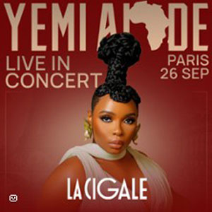Yemi Alade Concert La Cigale Paris 2026