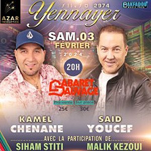 Yennayer 2974 au Cabaret Sauvage en février 2024