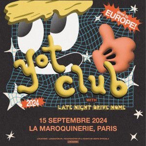 Yot Club en concert à La Maroquinerie en septembre 2024