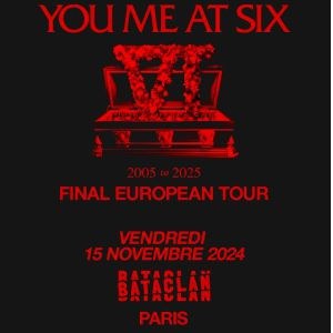 You Me At Six en concert au Bataclan en 2024