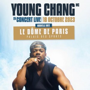 Young Chang Mc en concert au Dôme de Paris le 18 octobre 2023