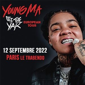 Young M.A en concert au Trabendo en 2022