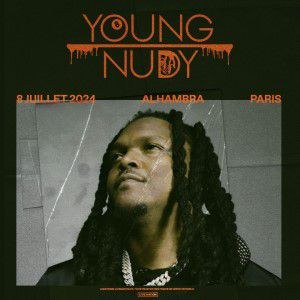 Young Nudy en concert à l'Alhambra en 2024