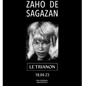 Billets Zaho de Sagaza Le Trianon - Paris mardi 18 avril 2023