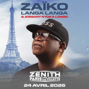 Zaiko Langa Langa en concert Zénith Paris - La Villette en avril 2026