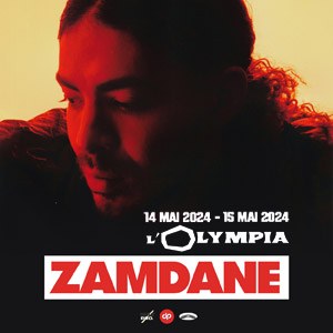 Zamdane à Paris L'Olympia en mai 2024