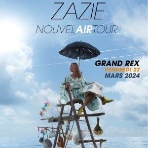 Zazie en concert au Grand Rex en mars 2024