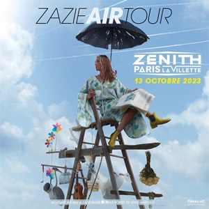 Zazie en concert au Zénith de Paris en octobre 2023