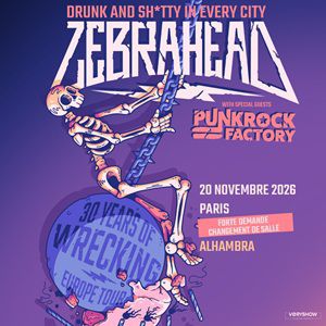 Zebrahead en concert Alhambra en novembre 2026