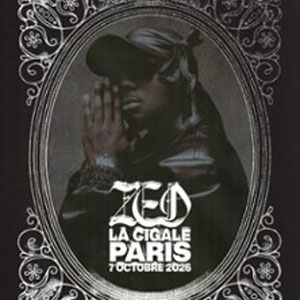 Zed Concert La Cigale Paris 2026