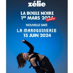 Zelie en concert à La Maroquinerie en juin 2024