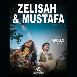 Zelisah & Mustafa à Paris : concert, date et billets