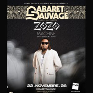Zozo Machine Concert Cabaret Sauvage Paris 2026