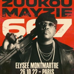 Zuukou Mayzie en concert à l'Elysée Montmartre en 2022