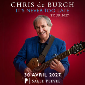 Chris de Burgh à Paris : concert, date et billets