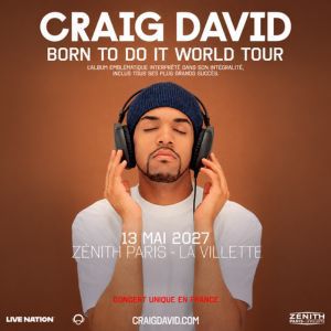 Craig David à Paris : concert, date et billets