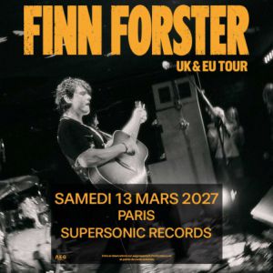 Finn Forster à Paris : concert, date et billets