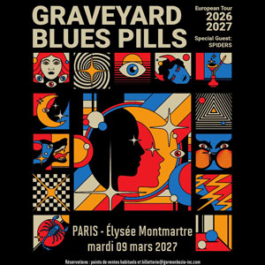 Graveyard & Blues Pills à Paris : concert, date et billets