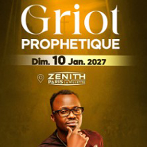 Griot Prophétique à Paris : concert, date et billets