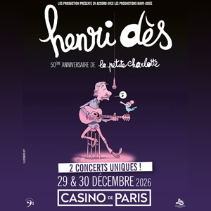 Henri Dès à Paris : concert, date et billets